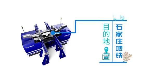 出發(fā)！目的地是2000公里外的石家莊地鐵